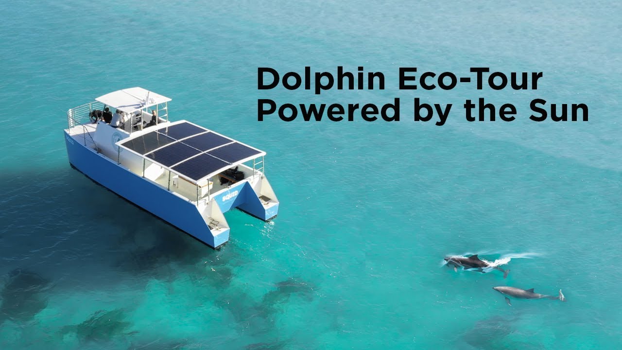 World’s first self-built Dolphin Tour Boat with Flexible Solar