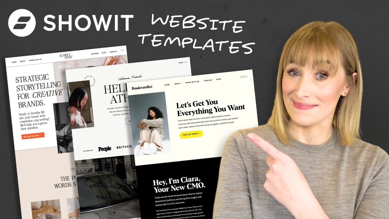 The BEST Showit Website Templates for Personal Branding in 2025