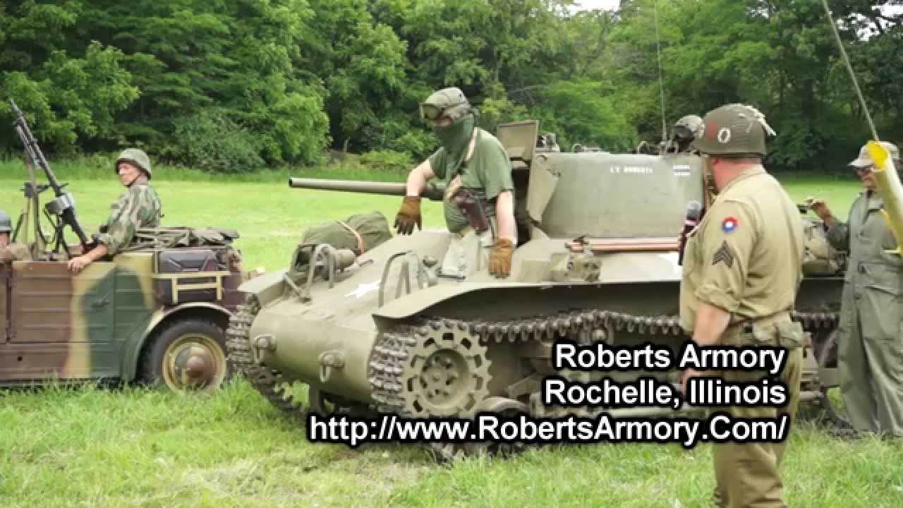 WW2 M22 Locust Tank - Dixon 2014 Part 2