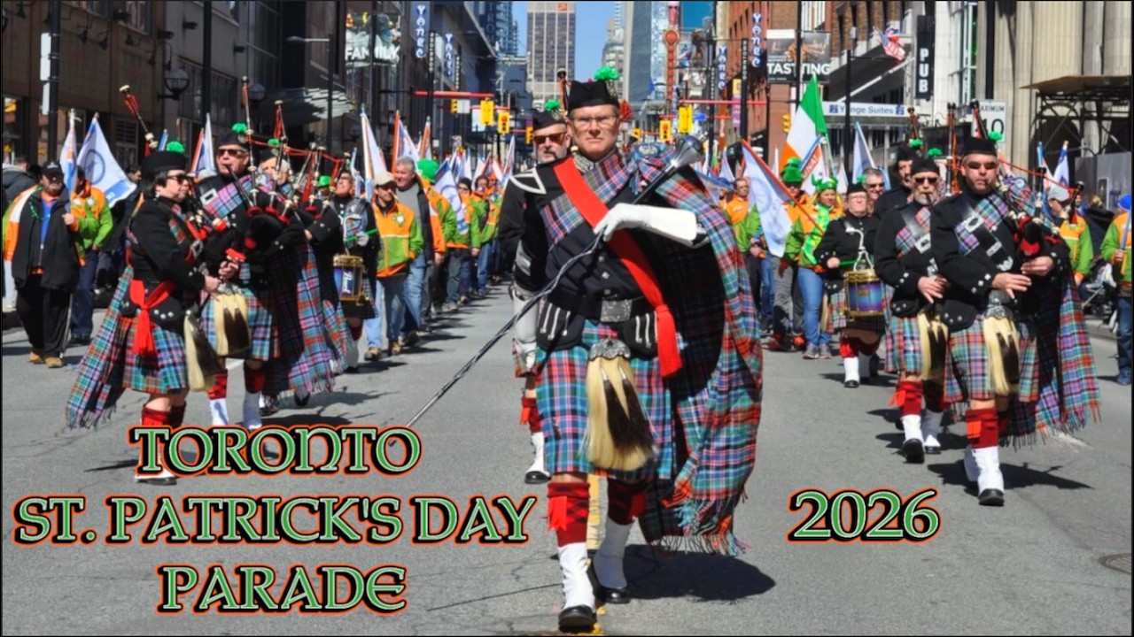 Toronto St. Patrick's Day Parade 2026 LIVE: Honouring Irish Culture Along Downtown Yonge Street