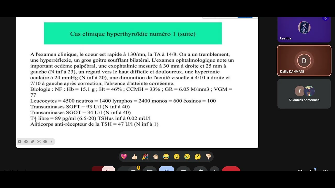BIOCHIMIE UE4 : Les cas cliniques.