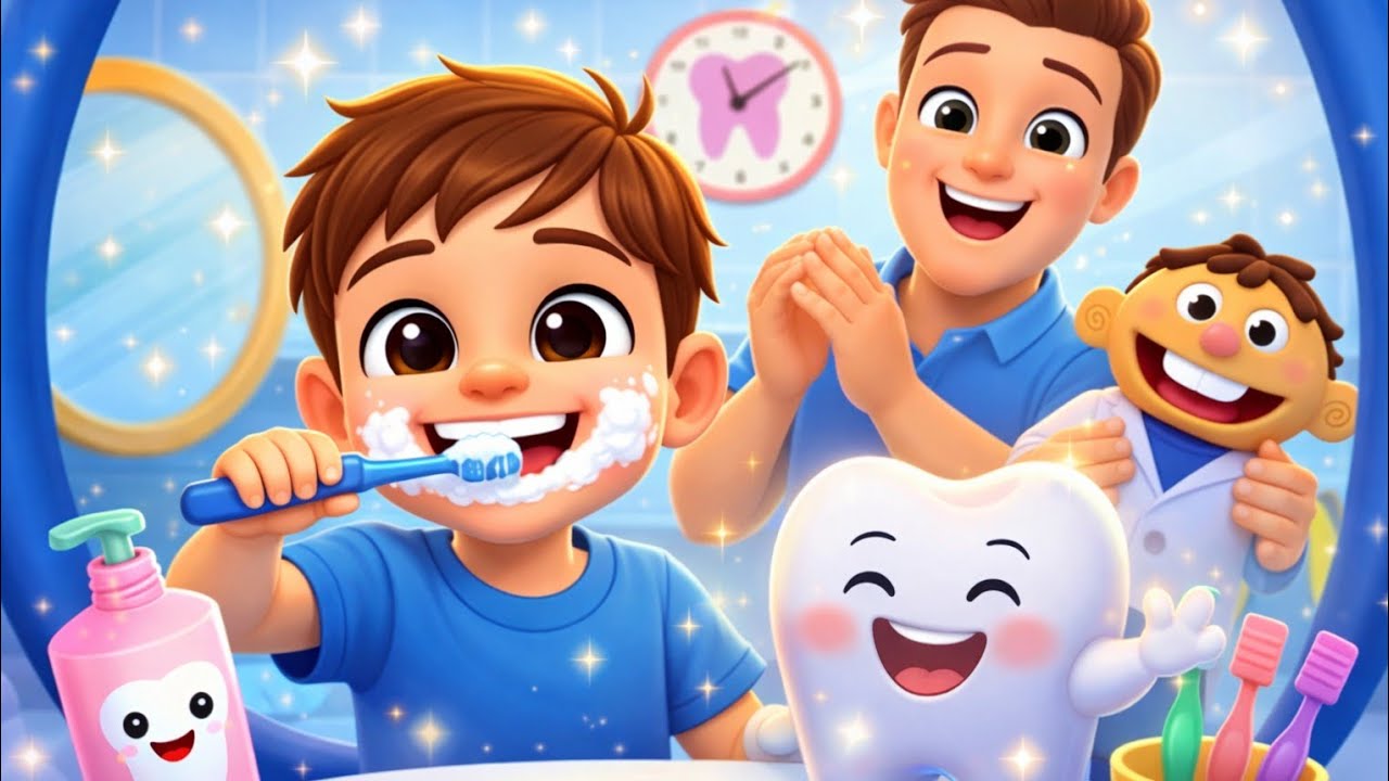 Brush Brush Haa Haa ! 😂 | Nursery Rhymes & Kids Songs | Fun Rhymes for Kids | Kids Song | Cartoon 
