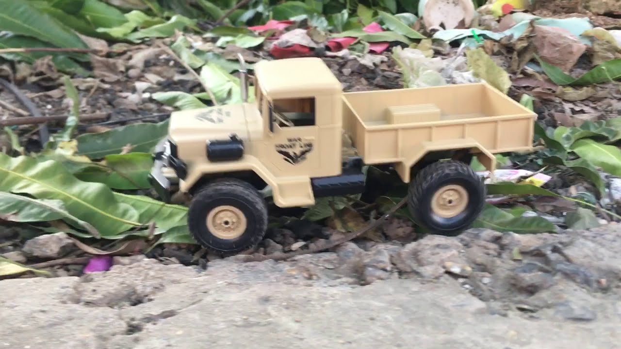 JJRC Q62 | Unboxing, quick review and run ( look like WPL B14 )