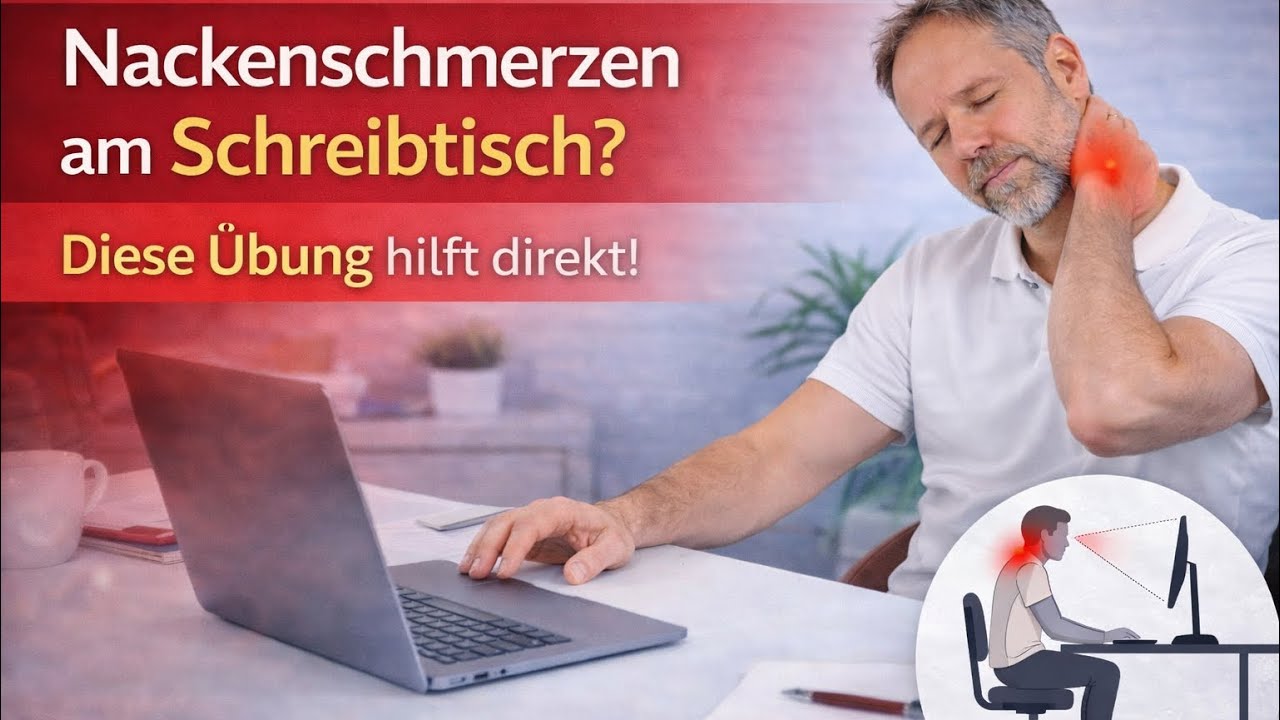 Nie mehr Nackenschmerzen. Wie dich ein Regenschirm vor den Corona-Auswirkungen schützen kann.