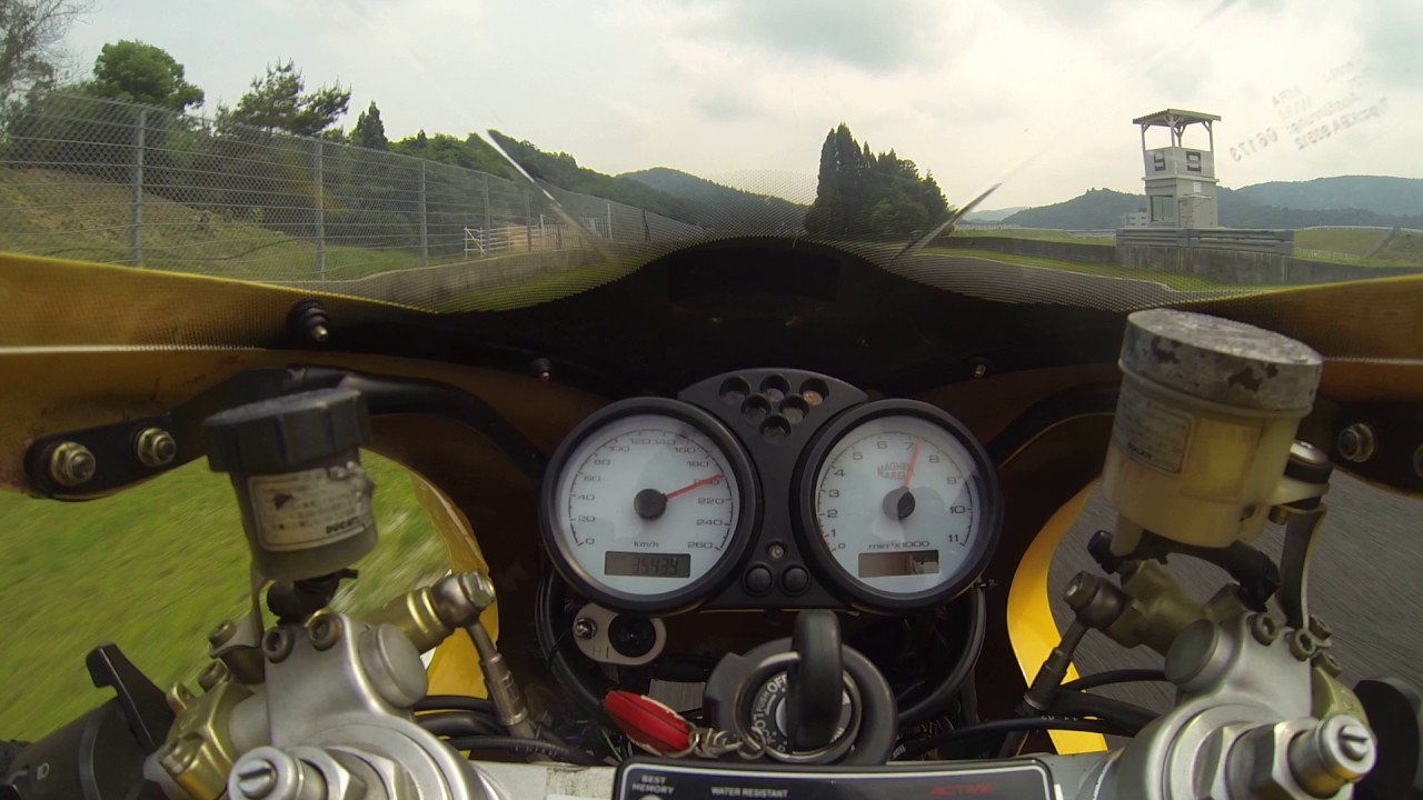 2017.5.31okayama ducati ss1000 ds  circuit  調子に乗りすぎて