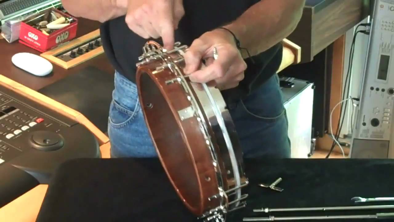 Banjo build/set-up Part 2 Johnny Butten  and  Recording King