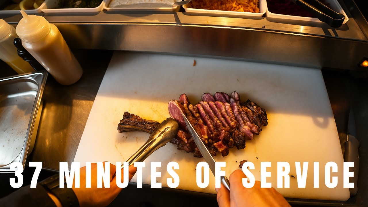 Behind the Scenes: 37 Minutes of Hard Work in a French Grill Kitchen