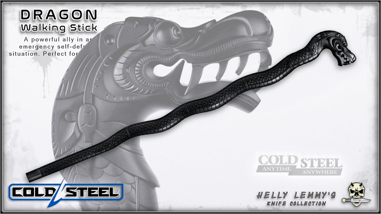 Cold Steel Dragon Walking Stick