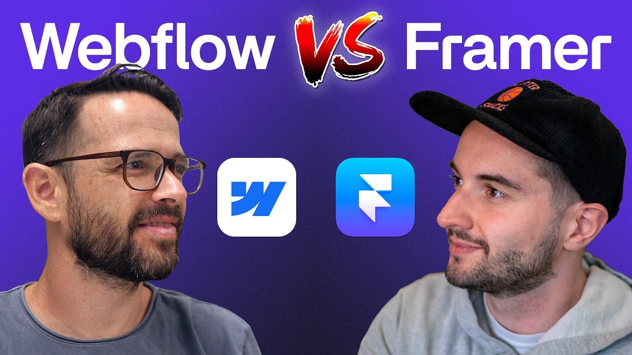 Framer vs Webflow: 2h Build Challenge