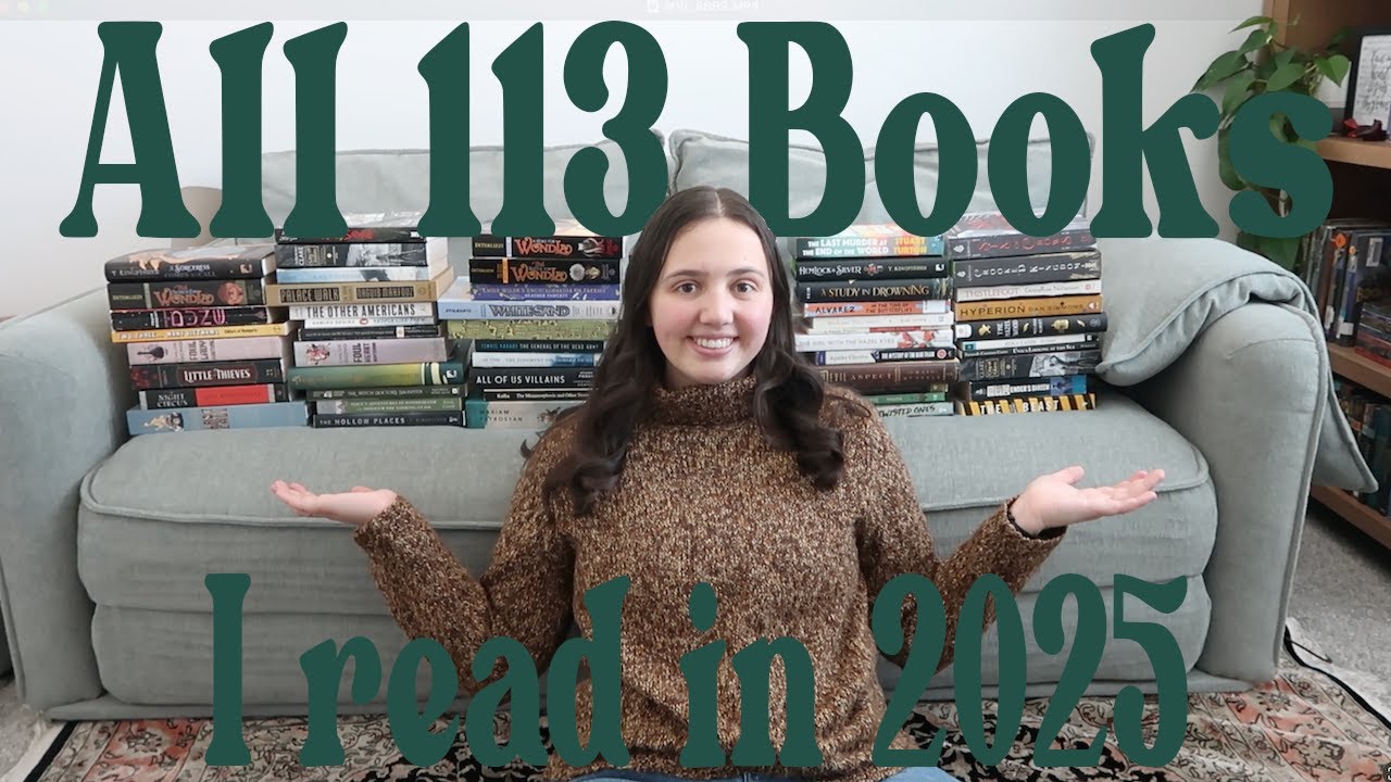 All 113 Books I Read in 2025