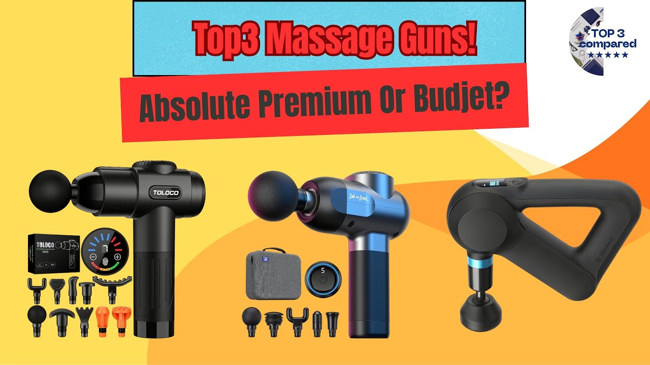 Best Massage Gun for Muscle Therapy 2026 | Top 3 Compared