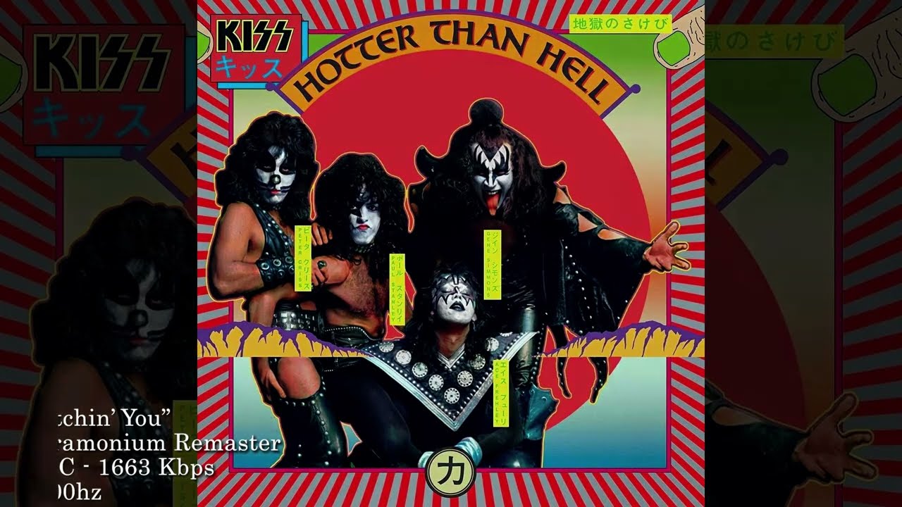 KISS - Hotter Than Hell - Necramonium Remaster - Comparison