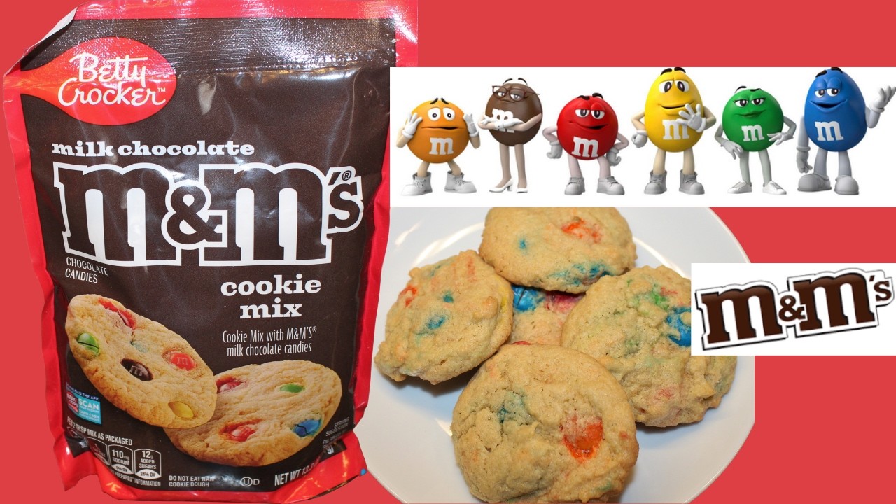 Betty Crocker Milk Chocolate M&M’s Cookie Mix Review