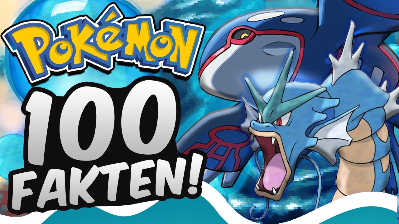 100 Fakten über Wasser Pokémon!