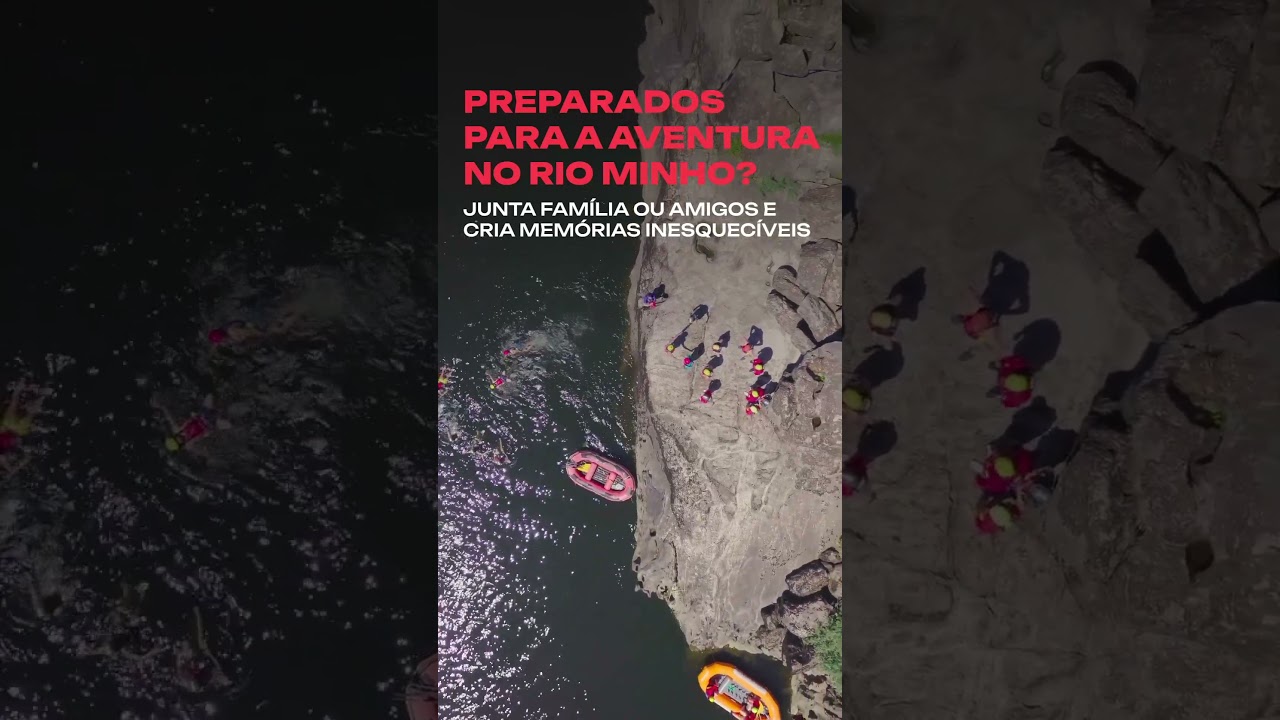 Rio Minho - Melga&ccedil;o Radical #Shorts