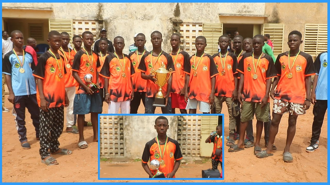 La ligue de football de Ziguinchor félicite les U15, champions du Senegal