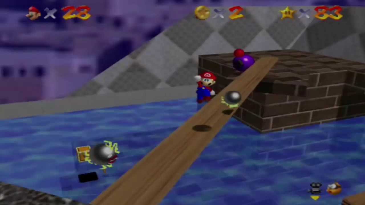 Super Mario 64 - Atlantis Aquaria - Suche nach der Spitze der Stadt!