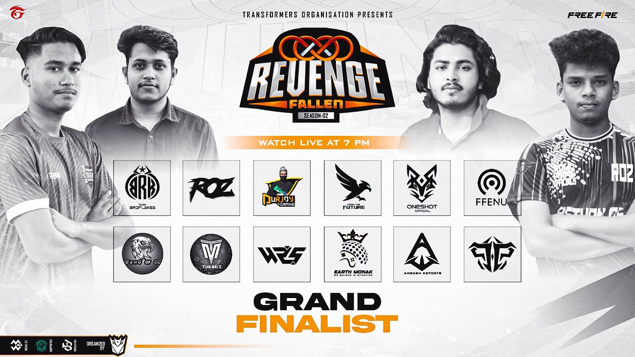 [🔴LIVE]  REVENGE OF FALLAN SSN-2 II GRAND&nbsp;FINAL || TRANSFORMARS  || @durjoygaming19