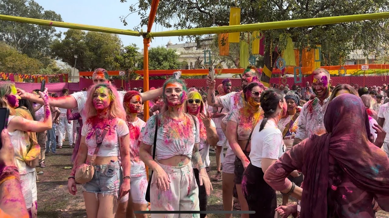 Holi in Jaipur . #rajasthantourism #holi #dhulandi #jaipur