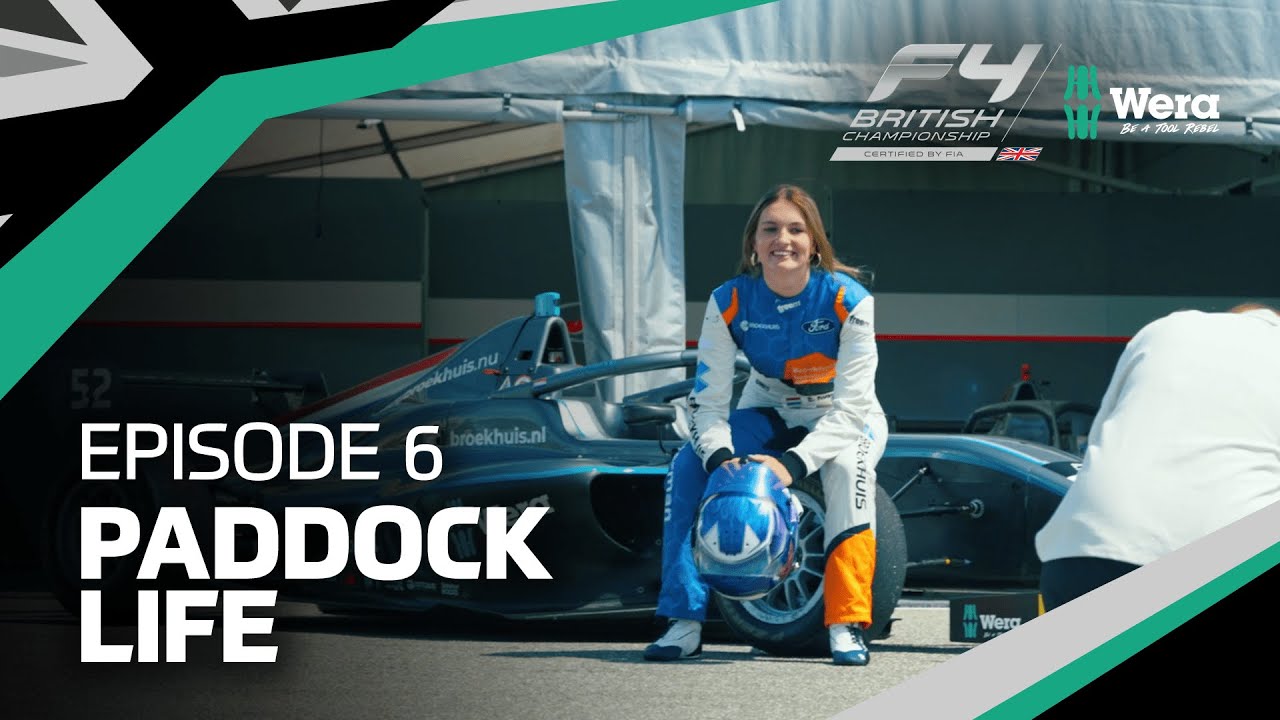 Paddock Life, Episode 6 | Round 6: Zandvoort | Wera Tools British F4