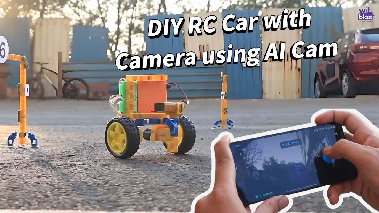 Как собрать автомобиль Witblox AI Cam