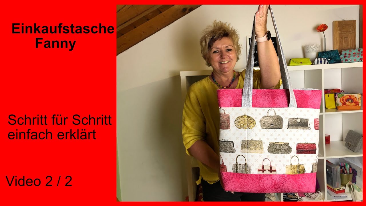 Teil 2 // Die superpraktische Einkaufstasche mit tollem Innenleben einfach erklärt