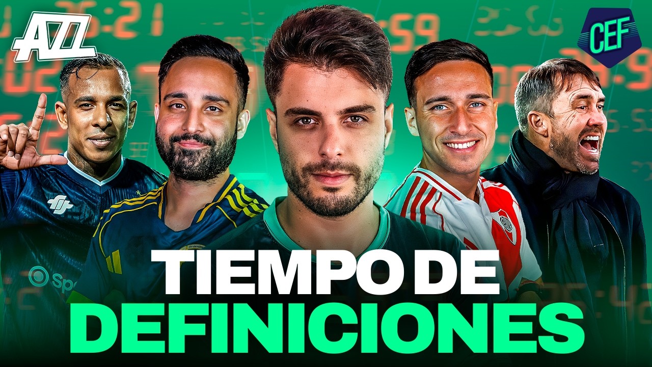 CEF EN VIVO 🔥¿BOCA VA POR VILLA? - RIVER ESPERA POR COUDET - ¿SE JUEGA LA FECHA?