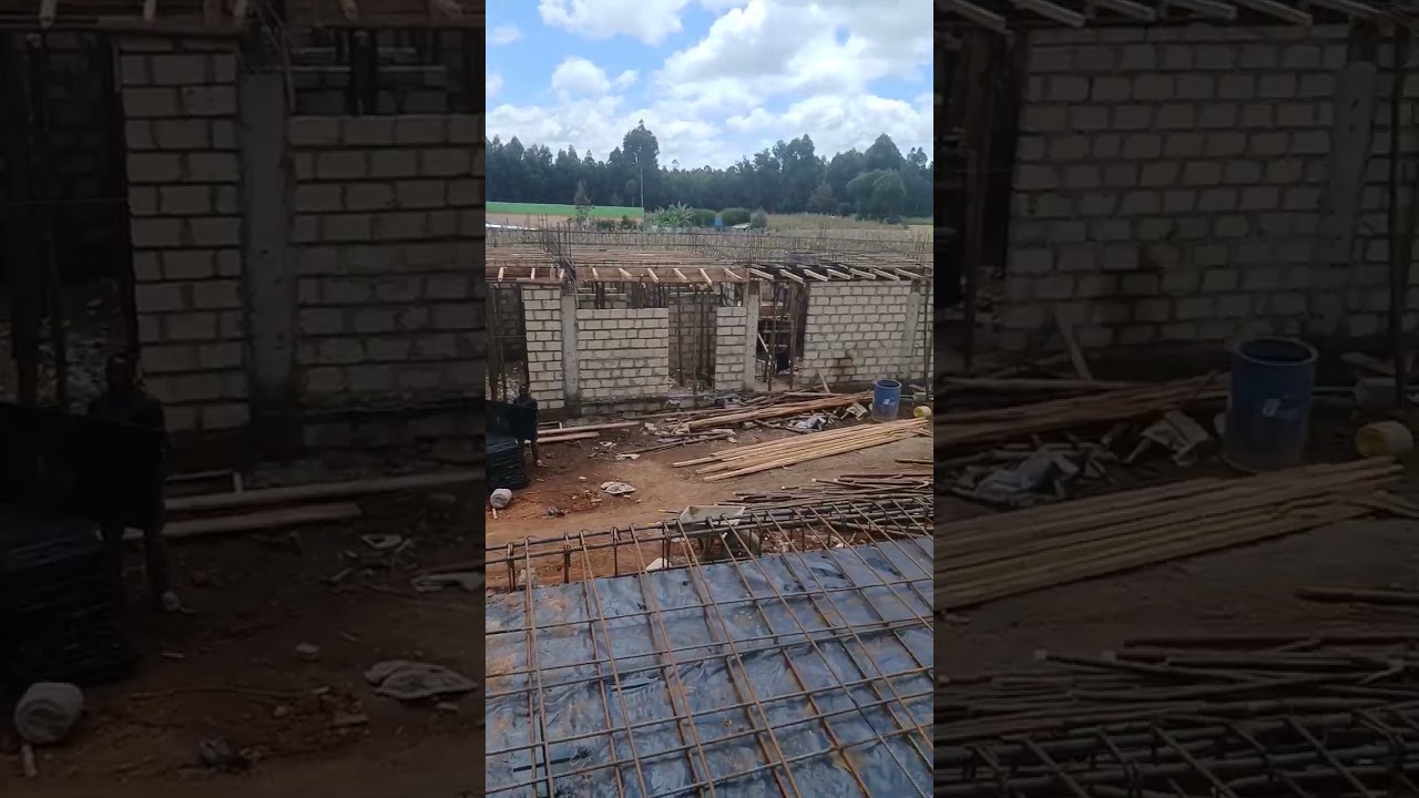 CHEPKANGA PROJECT. Structural Steel fixing #concretemasonry #construction #building #projectprogress