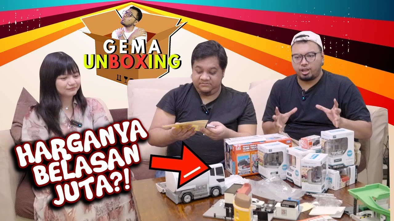 BAPAK-BAPAK INI Beli MAINAN Sampai BELASAN JUTA?! - GEMBOX (Gema UNBOXING)