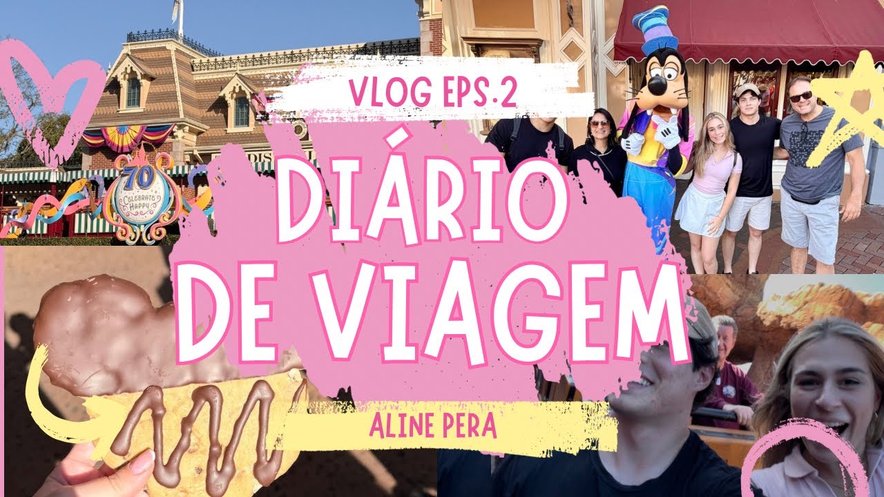 Diário de Viagem: Dia de Parque Disneyland