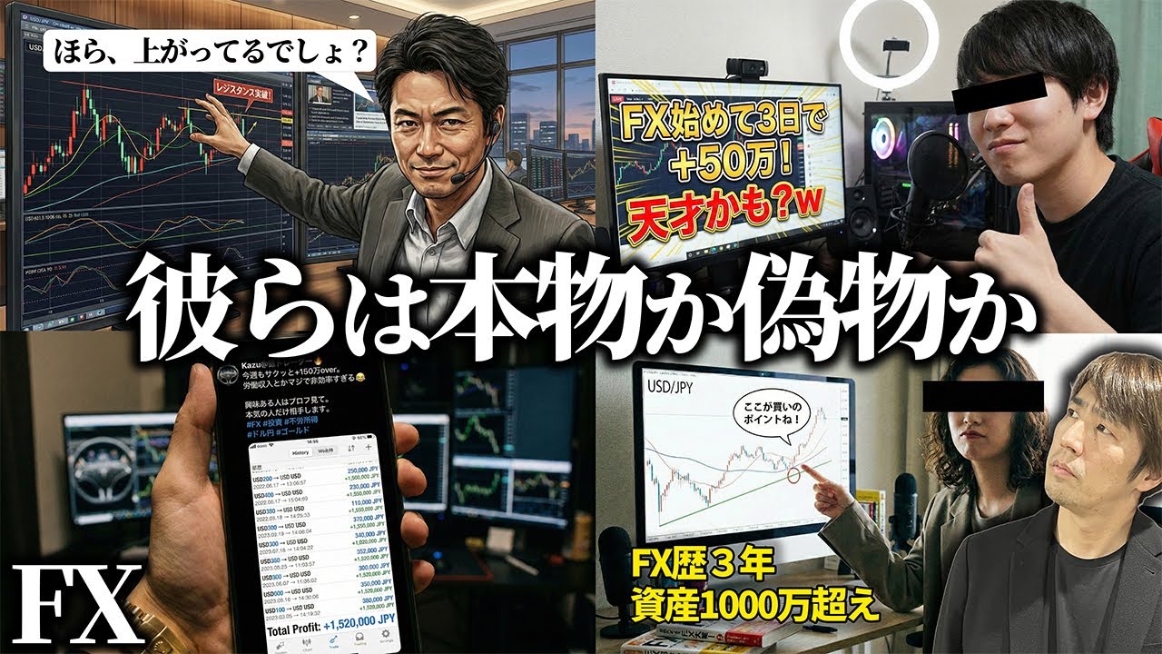 【閲覧注意】あなたの資金を溶かす「自称FXプロ」の共通点５選