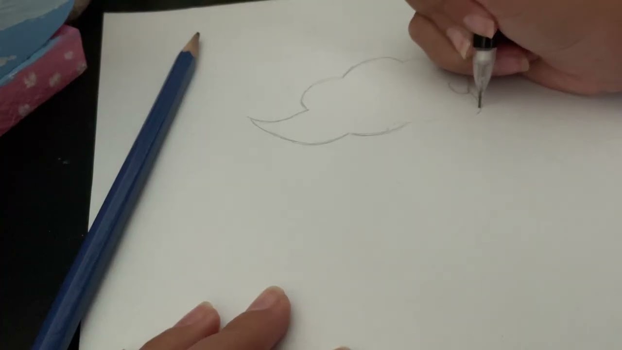 How to draw the Akatsuki Cloud