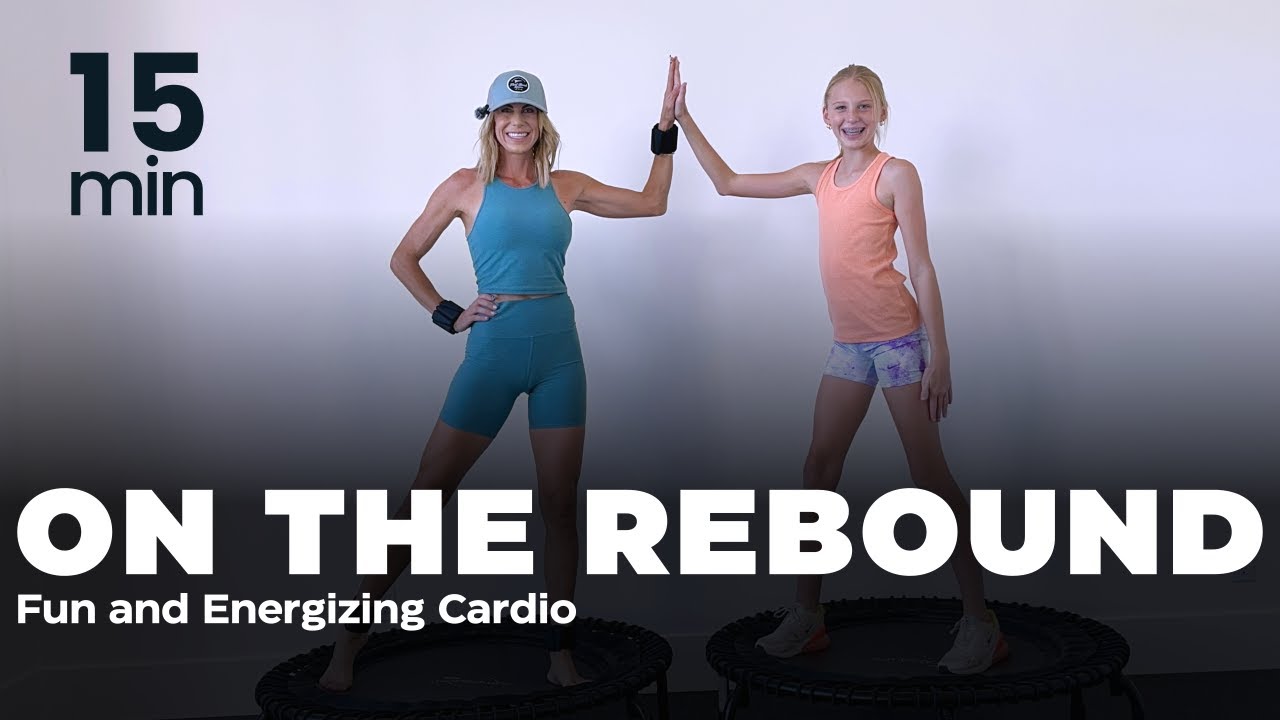 Rebounder 15 Minutes Cardio | Fun and Energizing Cardio Routine 2024