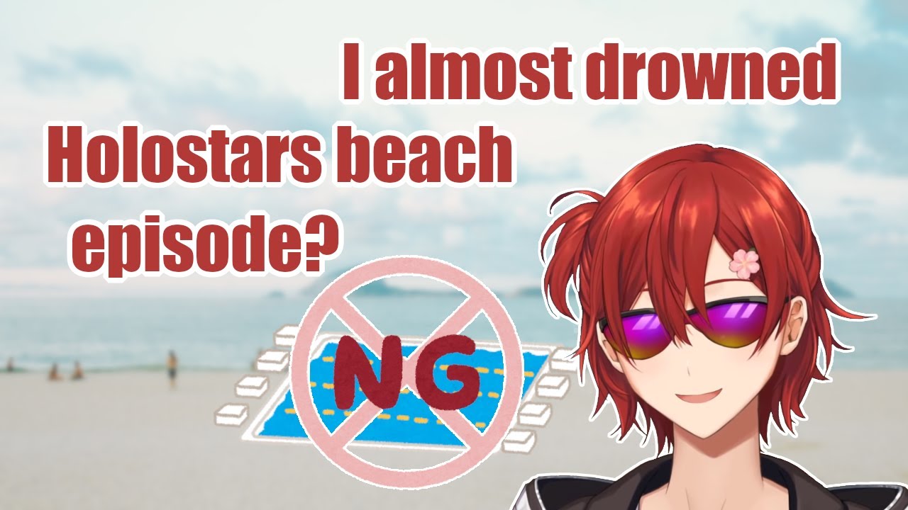 Miyabi's near drowning experience and why his Holostars beach episode won't happen【Holostars】