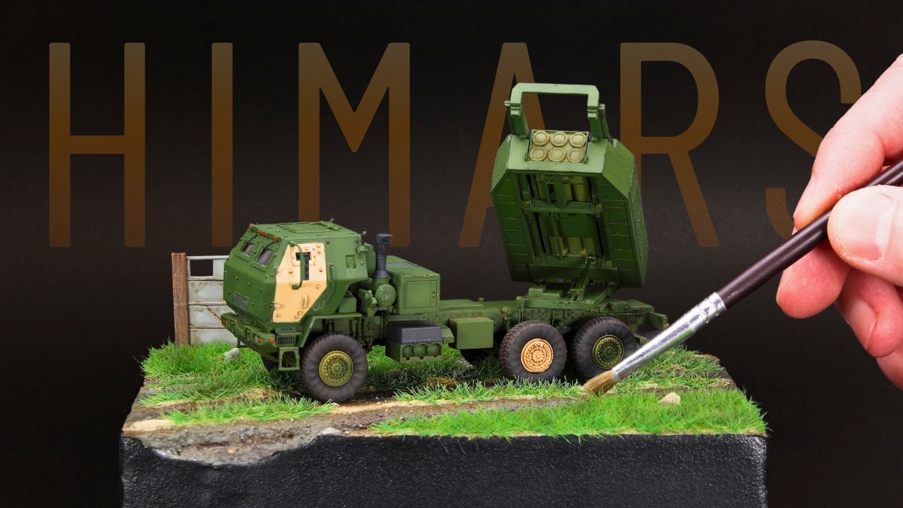 From Kit to Diorama &ndash; Building Meng's HIMARS in 1/72 scale | Full Build (4K)