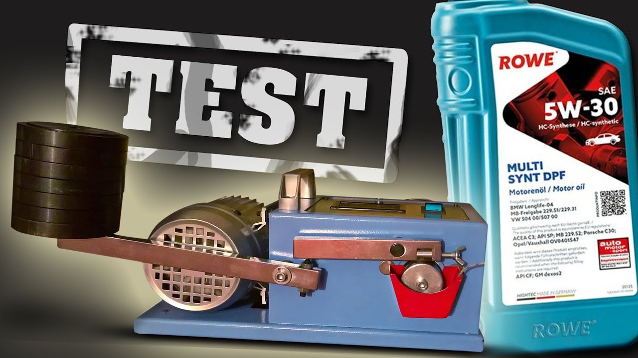 Rowe Multi Synt DPF 5W30 Engine Oil Test Piotr Tester