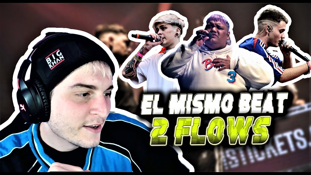 KHAN REACCIONA A *1 BEAT 2 FLOWS DIFERENTES* ¡COMO PUEDEN FLUIR ASI!
