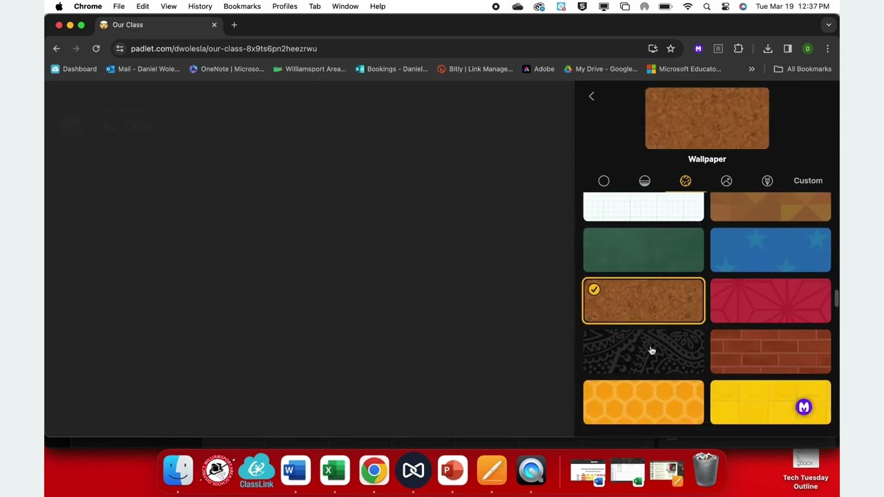 Creating a New Padlet and Posting