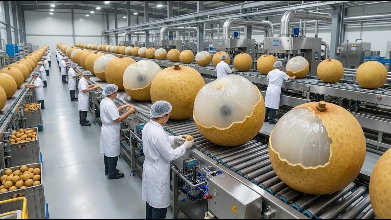 Inside a Modern Dragon Eye Fruit Plant: From Whole Fruits to Dried Longan-Style Slices Full Process