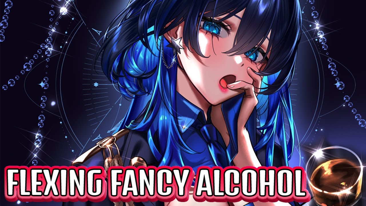 Kronii flex her fancy alcohol in poland to chat
