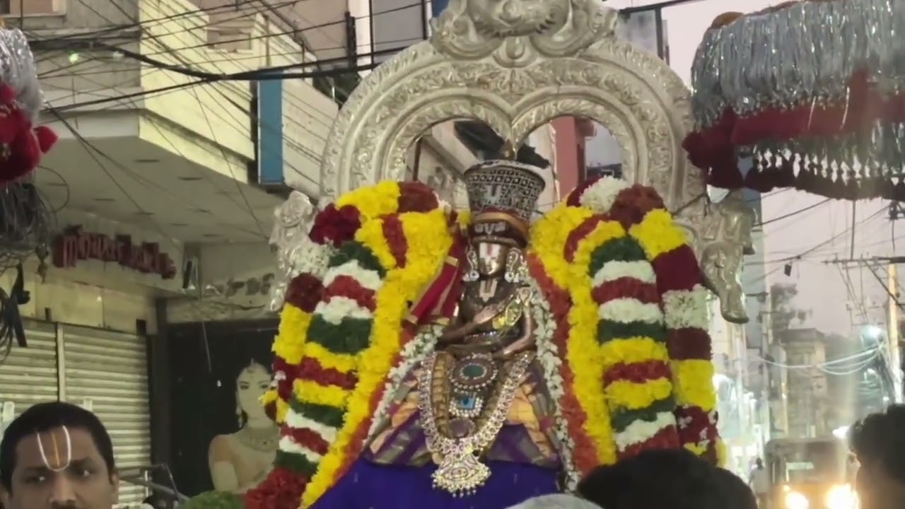 Tirupati Sri Govindaraja perumal Kovil Adhyanotsavam Namzhalwar Mangalasasanam & Thiruvadithozhal