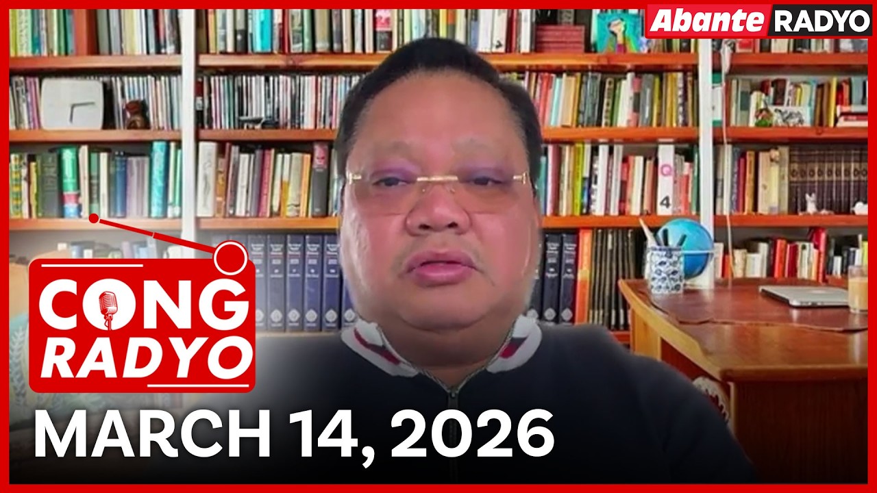 Cong Radyo | Oil price manipulation babalatan sa kamara | March 14, 2026