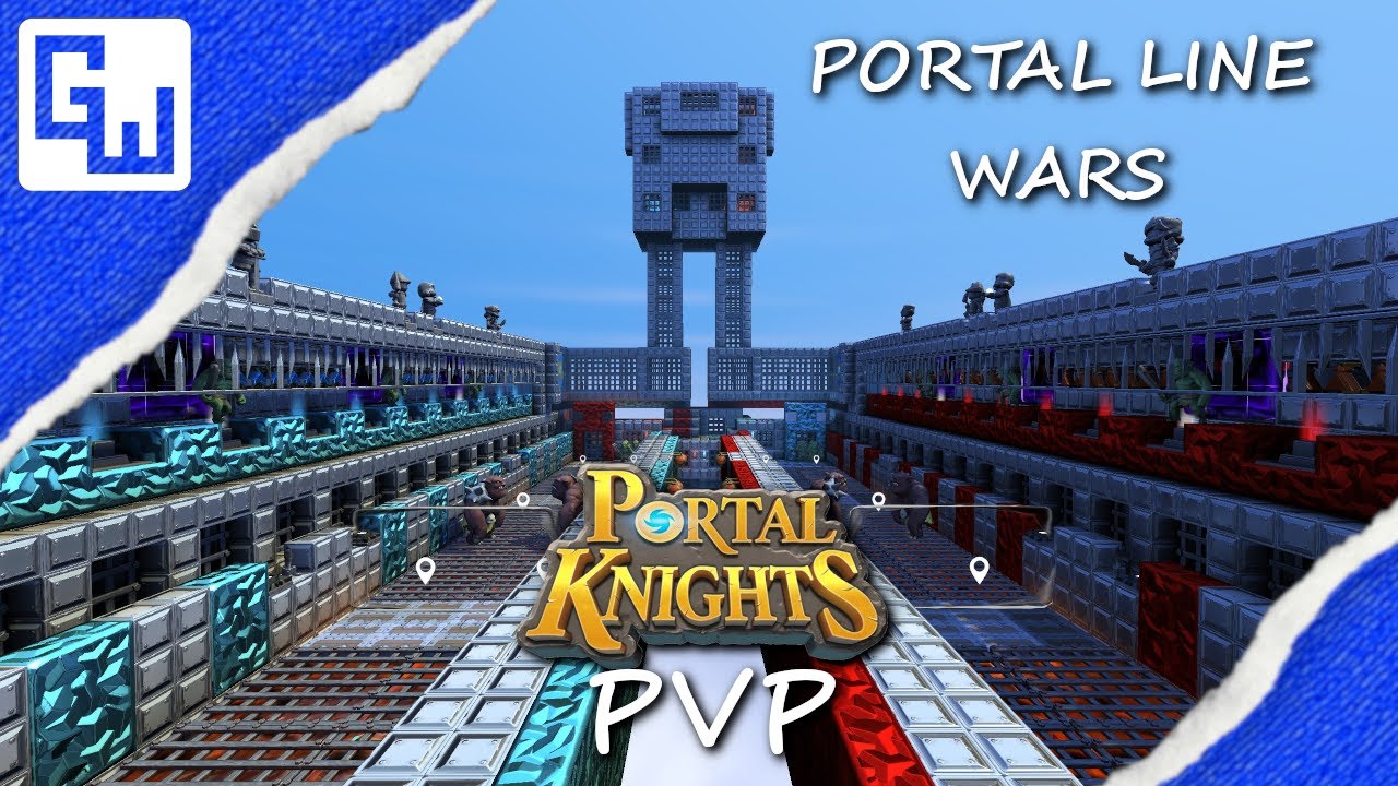 Portal Line Wars PVP - Game Release & Gameplay! - Portal Knights 1.7.2