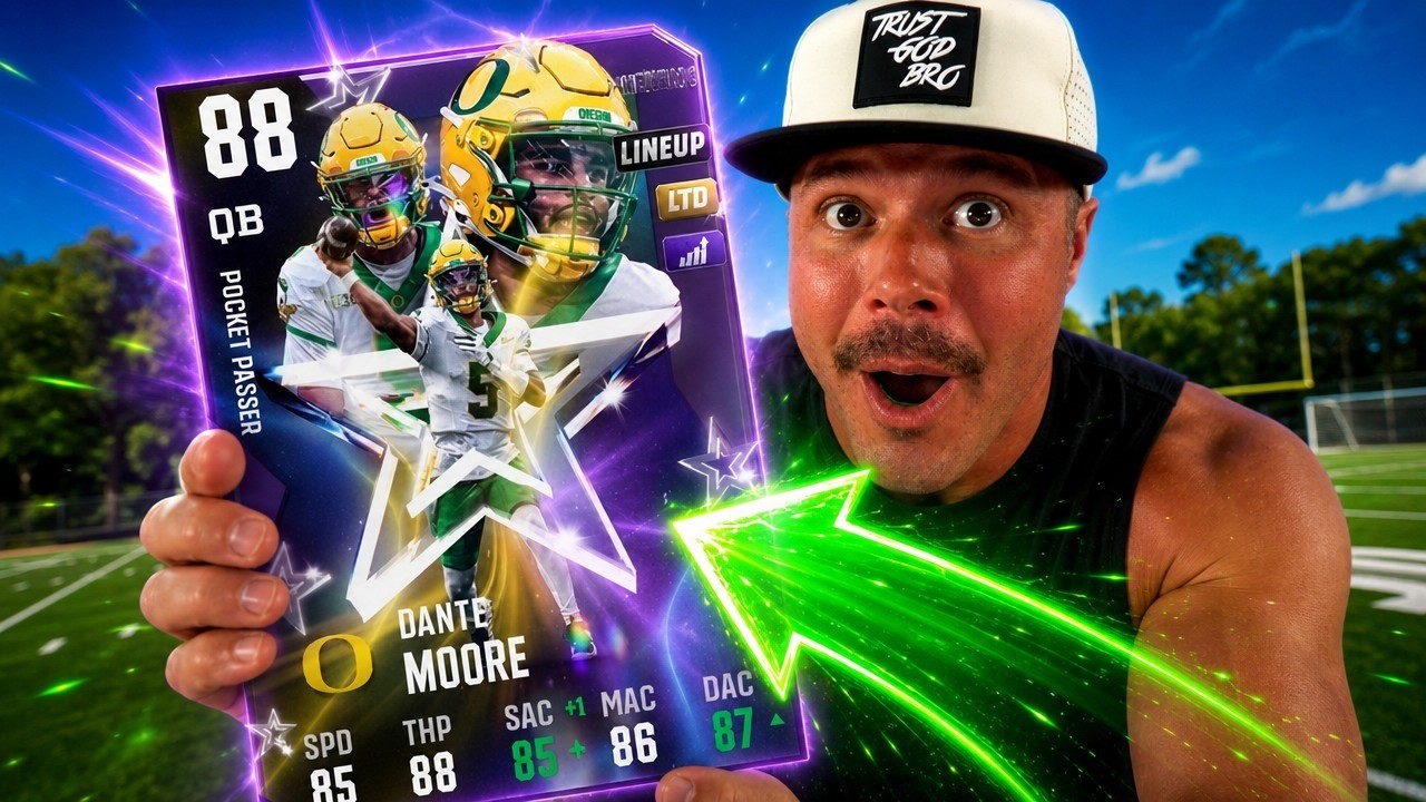 Using Dante Moore In College Football 27!
