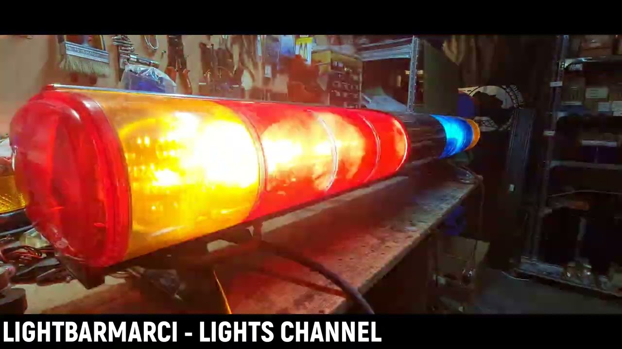 Federal Signal Aerodynic 24E LAPD model NOT FOR SALE! #lightbarmarci #aerodynic #lapdaerodynic