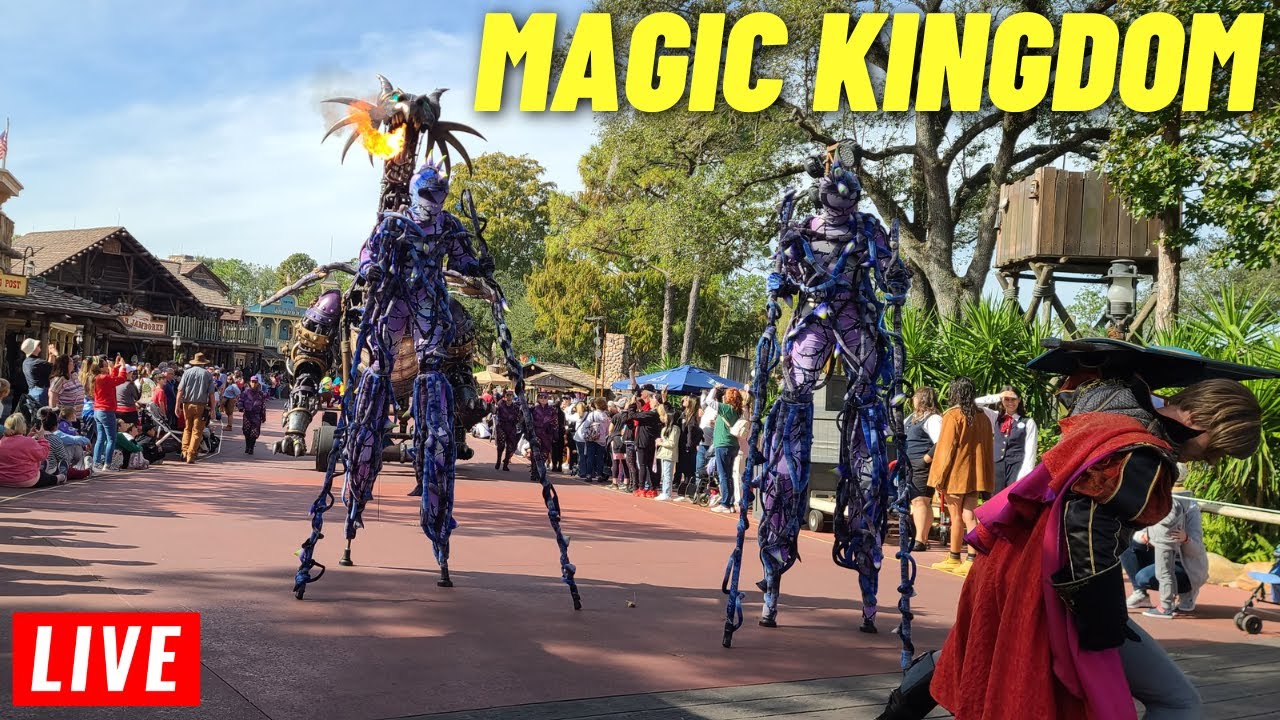 🔴 LIVE: Magic Kingdom Sunday for rides, shows, parades at Walt Disney World 4/6/2025