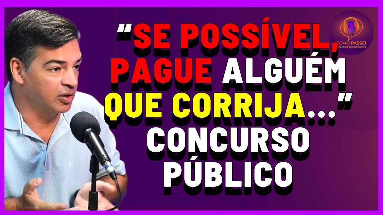 Vai Ajudar Muito os Concurseiros Que Ainda Nâo Passaram nos Concursos Públicos