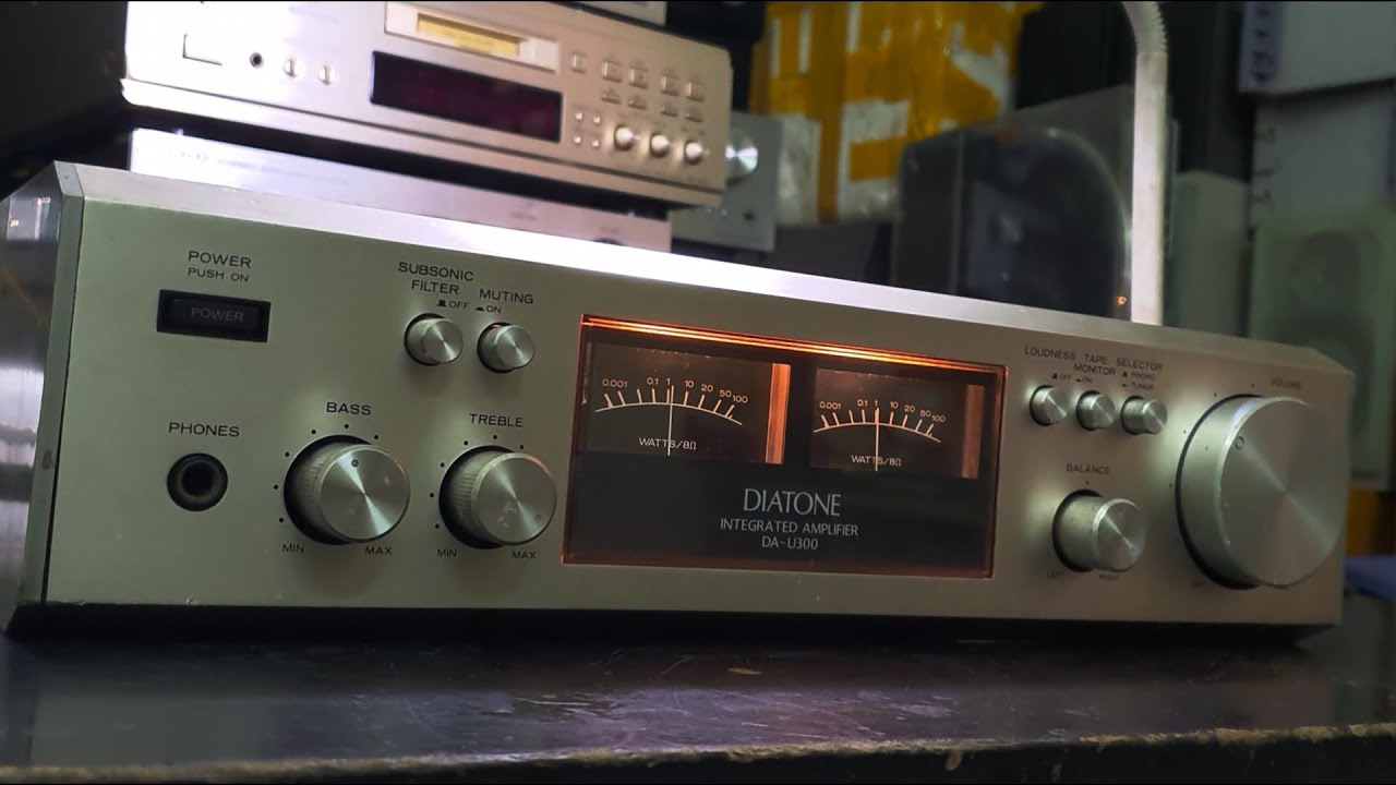 (Đã bán)Đt.0855998893.amply diatone DA-U300. Mời cb xem hết video