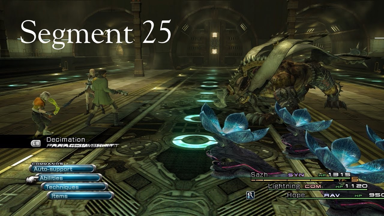 Final Fantasy XIII Hard Mode Segment 25