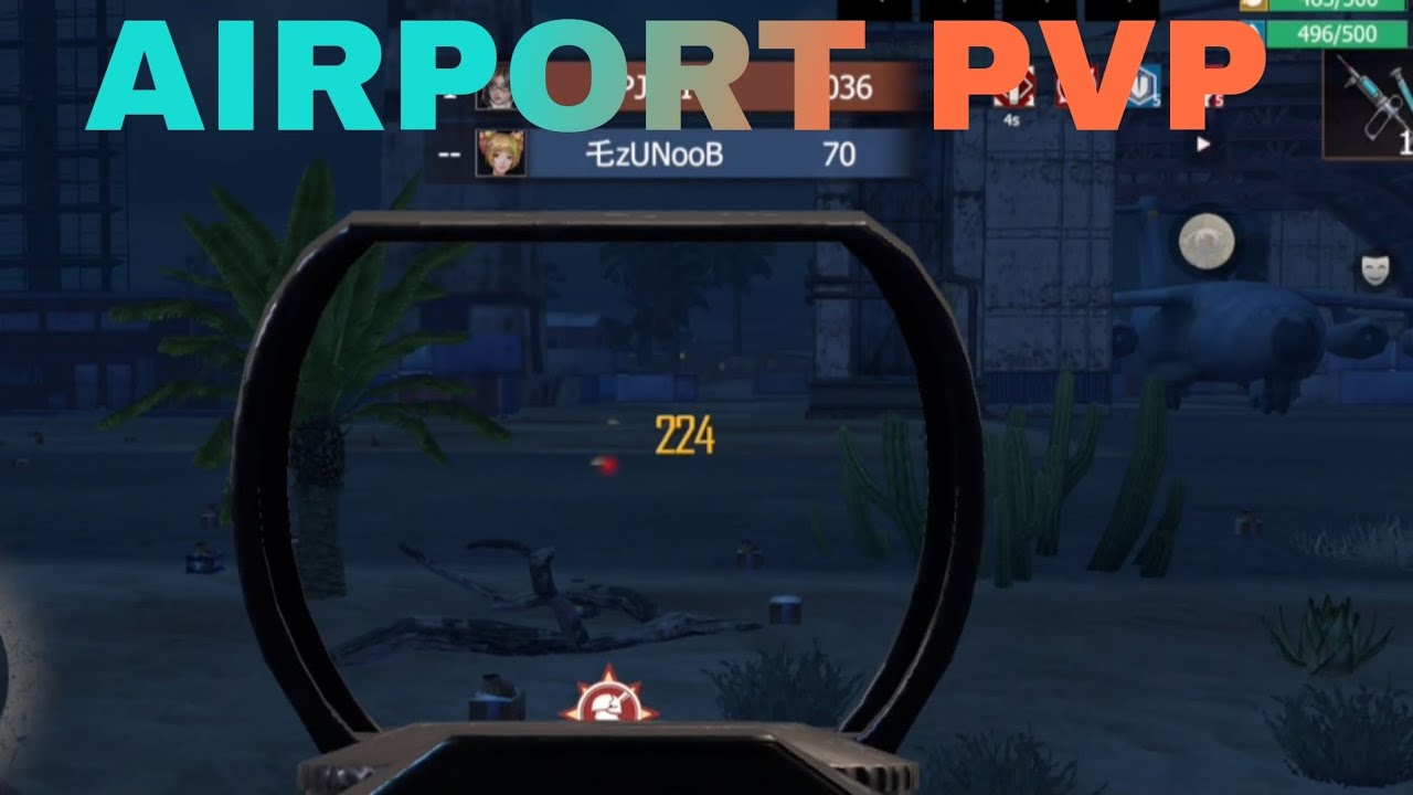 AIRPORT PVP | LAST ISLAND OF SURVIVAL  | LIOS